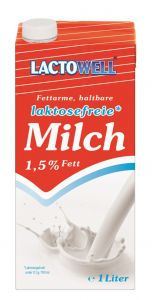Lactosefreie H-Milch 1,5% Lactowell | GBZ - Die Getränke-Blitzzusteller