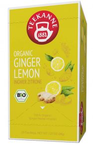 Teekanne Premium BIO Ginger Lemon | GBZ - Die Getränke-Blitzzusteller