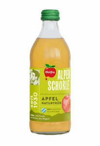 Wolfra Alpenschorle Apfel Naturtrüb | GBZ - Die Getränke-Blitzzusteller