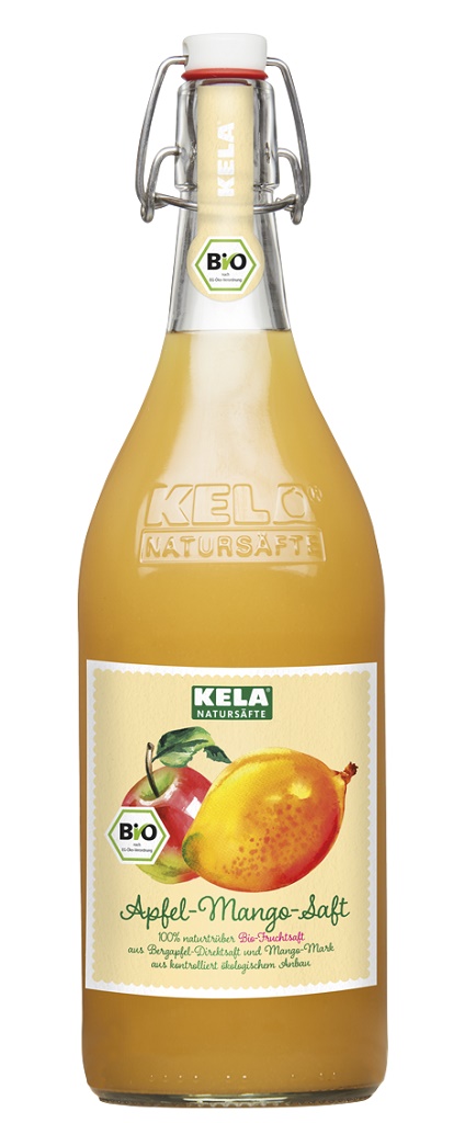 Kela Bio Bergapfel-Mango-Saft