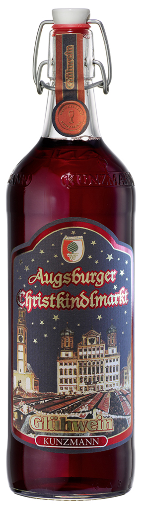 Kunzmann Augsburger Christkindlmarkt Glühwein "Edition" rot