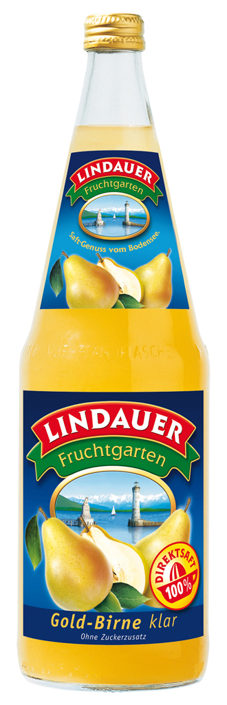 Lindauer Gold-Birnensaft klar